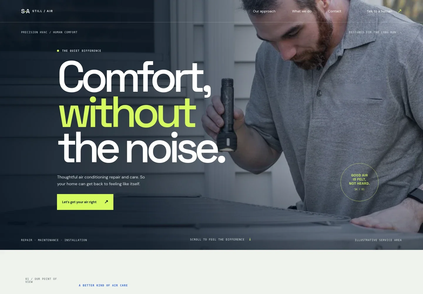 AC Repair Website Template