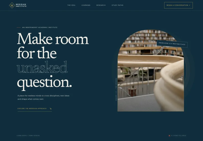 Academic Education Website Template