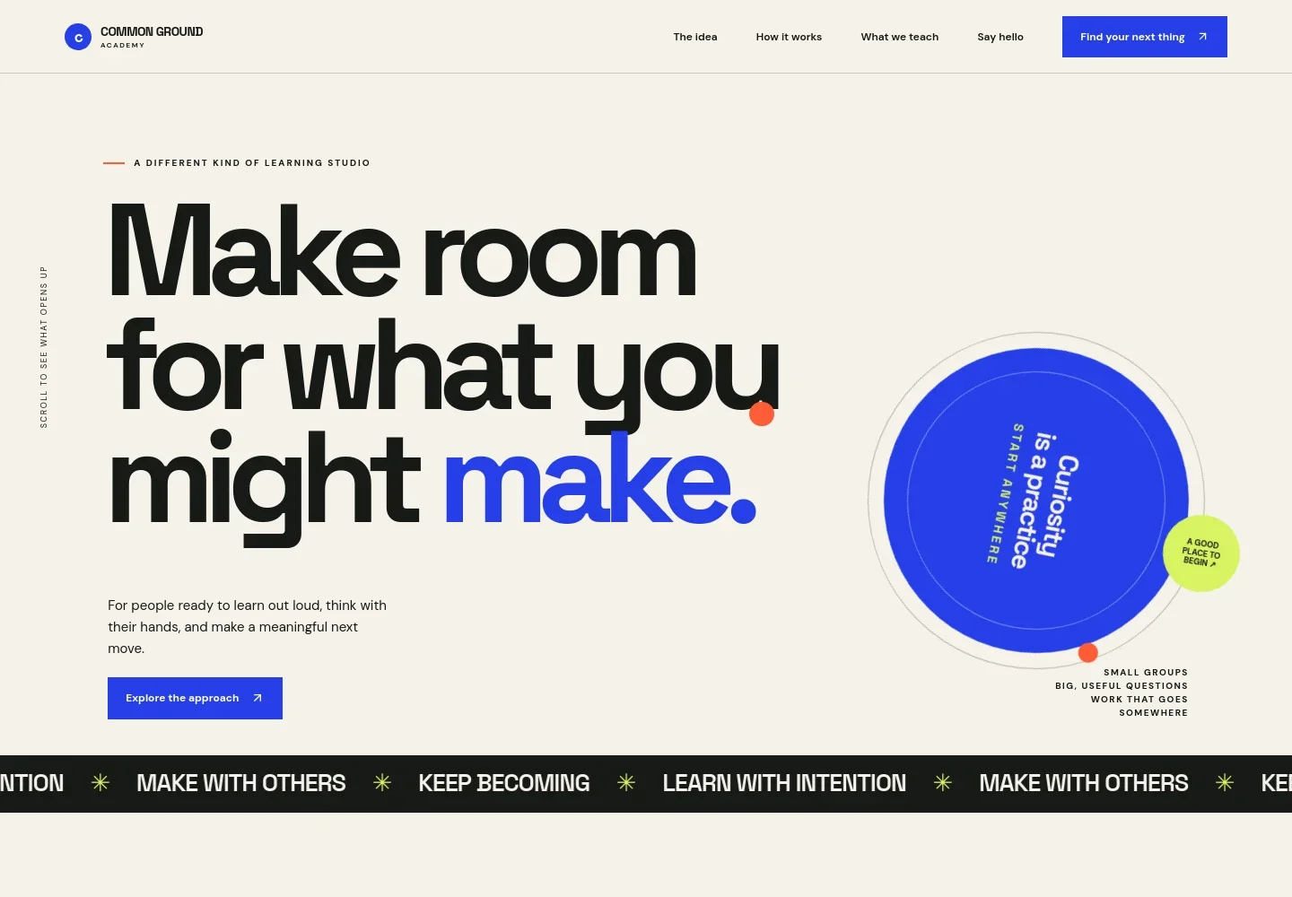 Academy Website Template