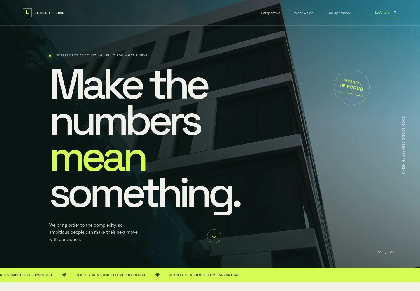 Accounting Website Template