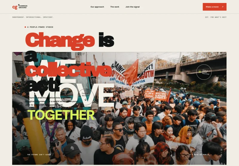Activist Website Template