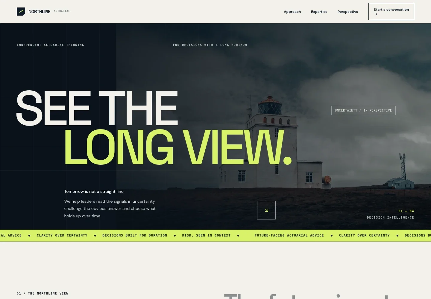 Actuary Website Template