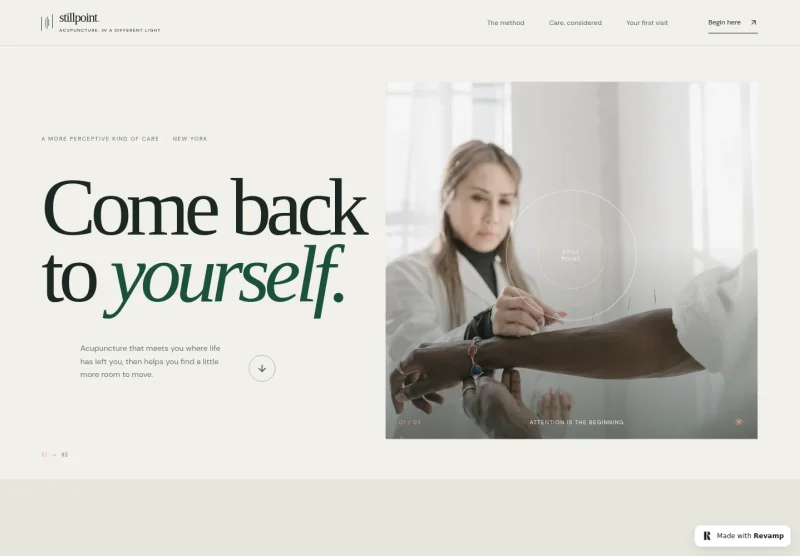 Acupuncture Website Template