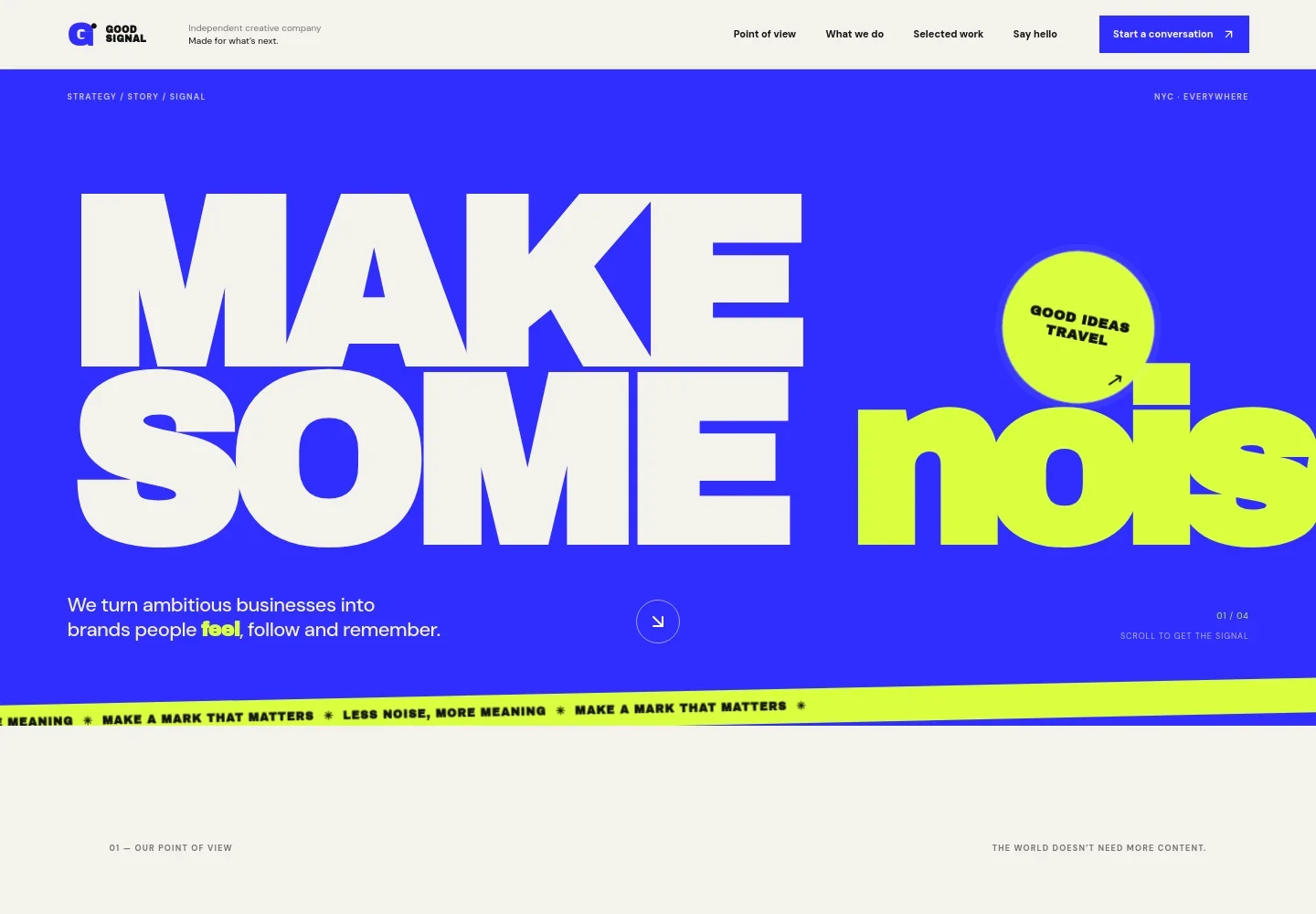 Ad Agency Website Template