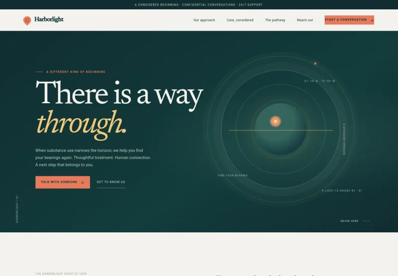 Addiction Treatment Center Website Template