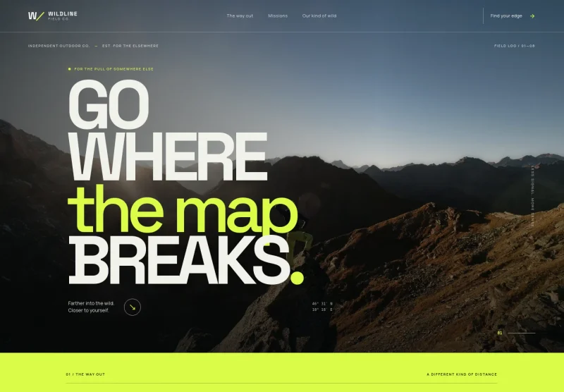 Adventure Sports Website Template