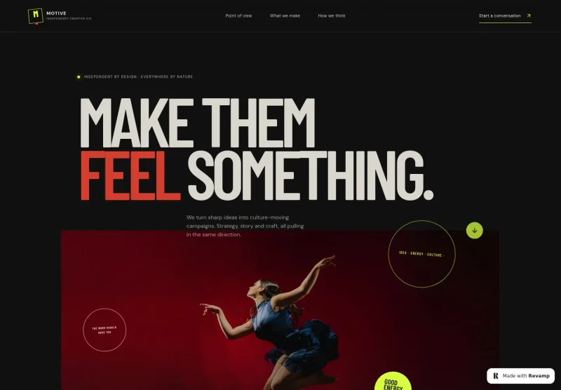 Advertising Website Template