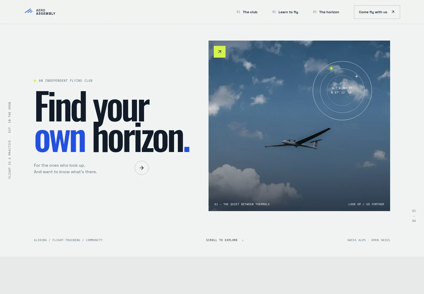 Aeroclub Website Template