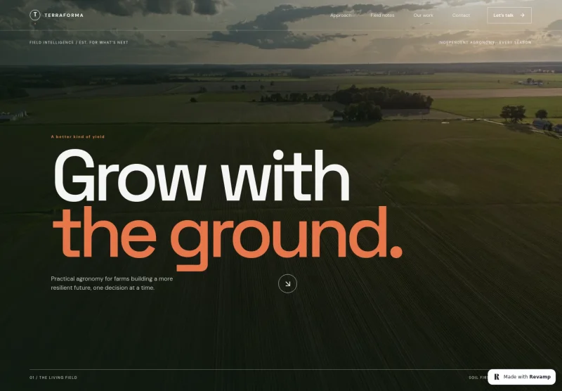 Agribusiness Website Template