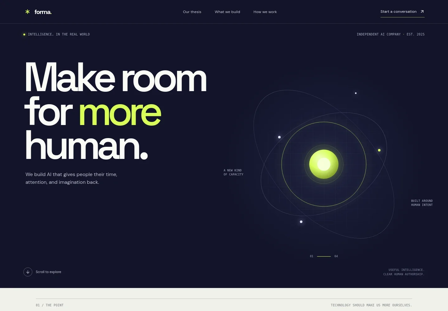 AI Company Website Template