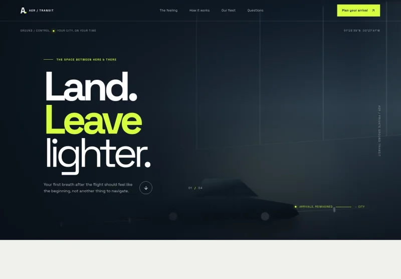 Airport Transfer Website Template