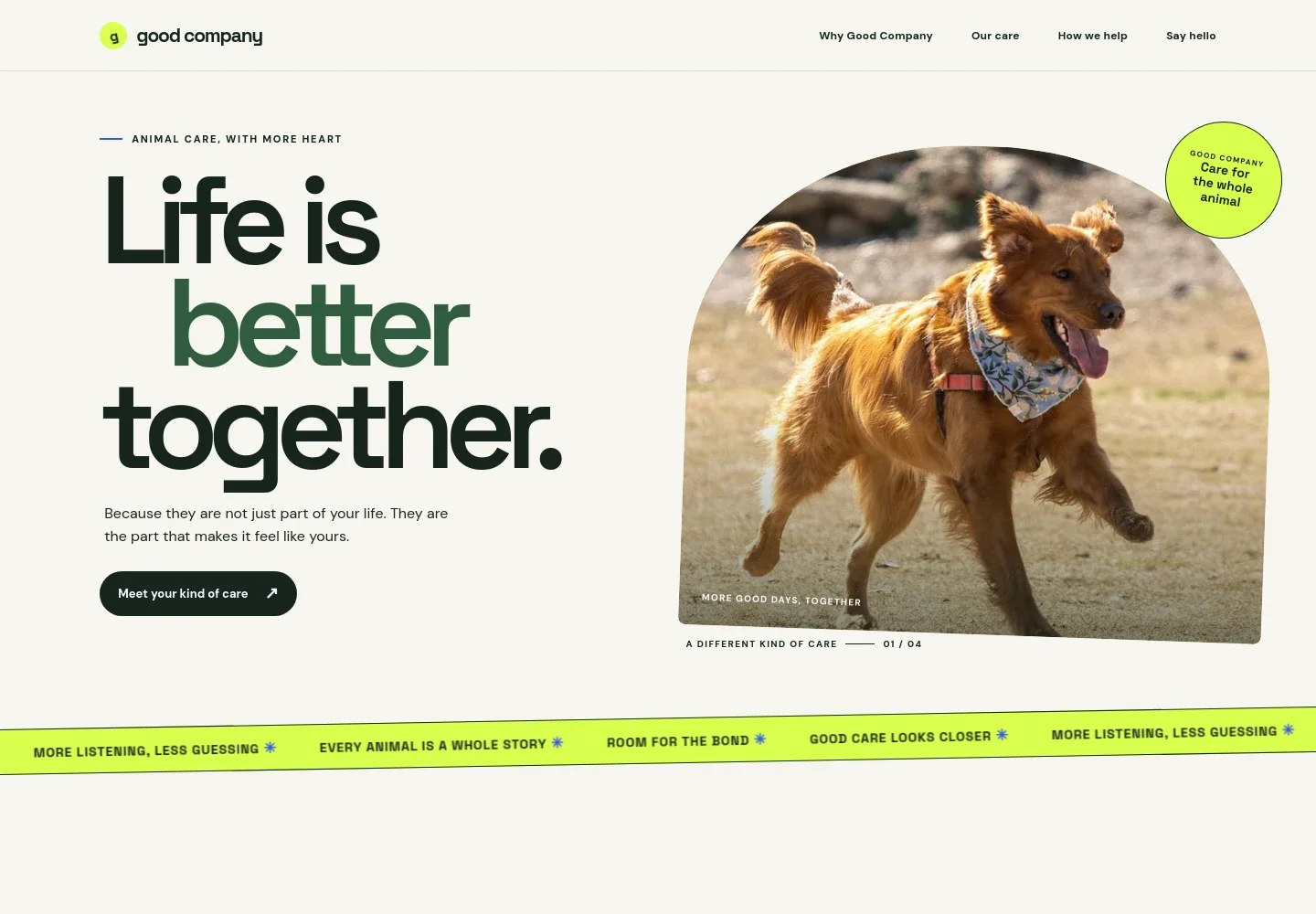 Animal And Pet Website Template