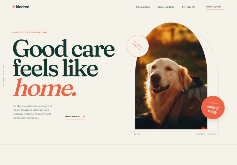 Animal Care Website Template