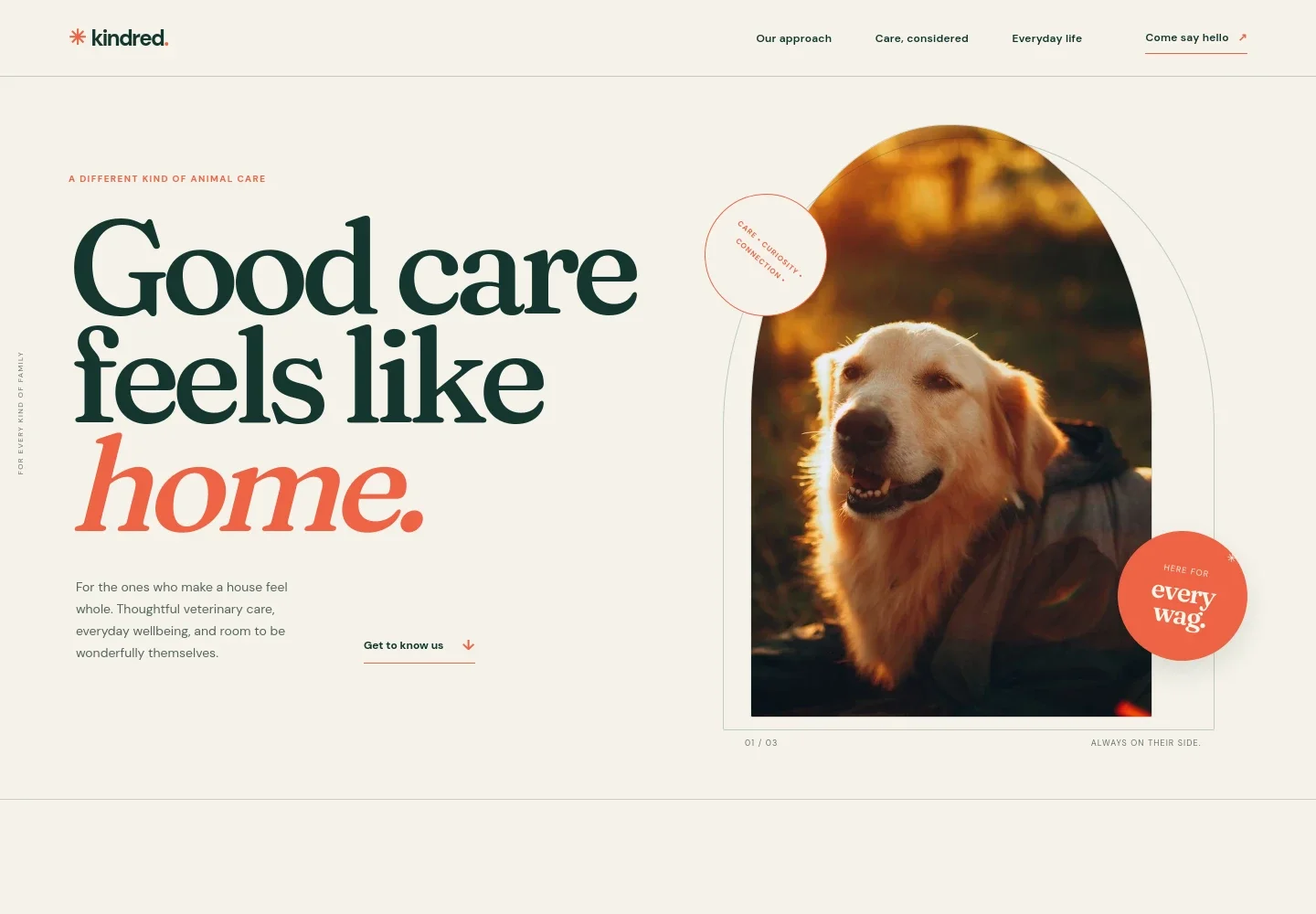 Animal Care Website Template