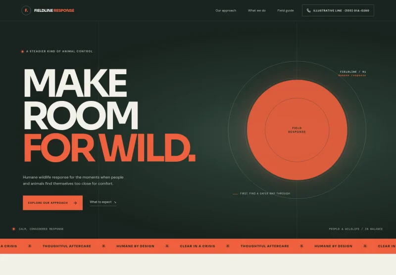Animal Control Service Website Template