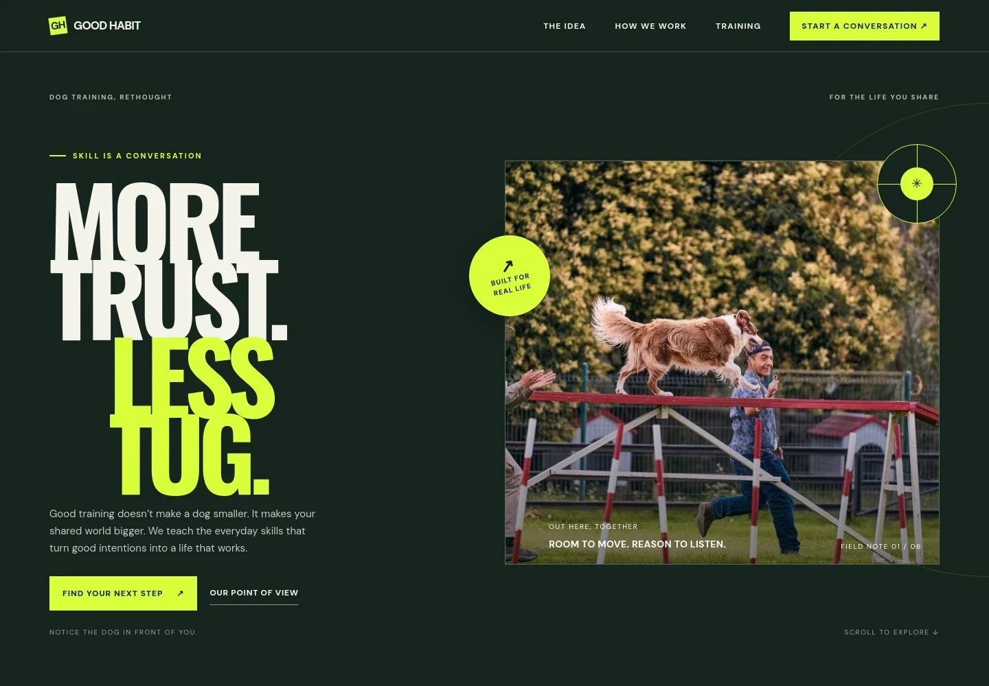 Animal Trainer Website Template