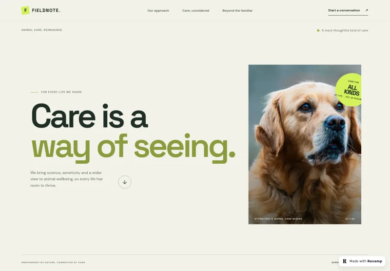 Animal Website Template