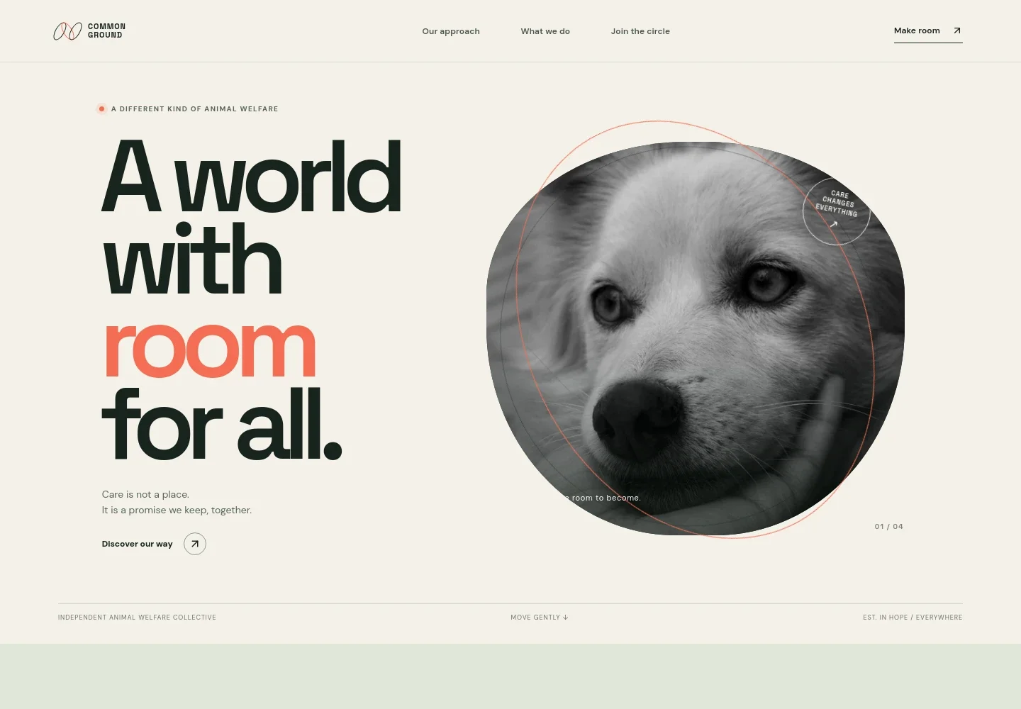 Animal Welfare Website Template
