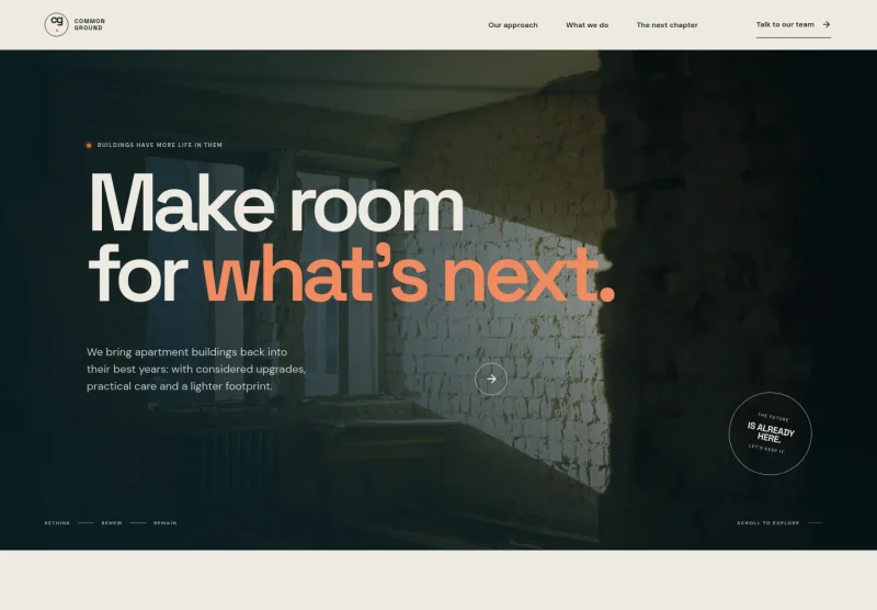 Apartment Rehab Website Template