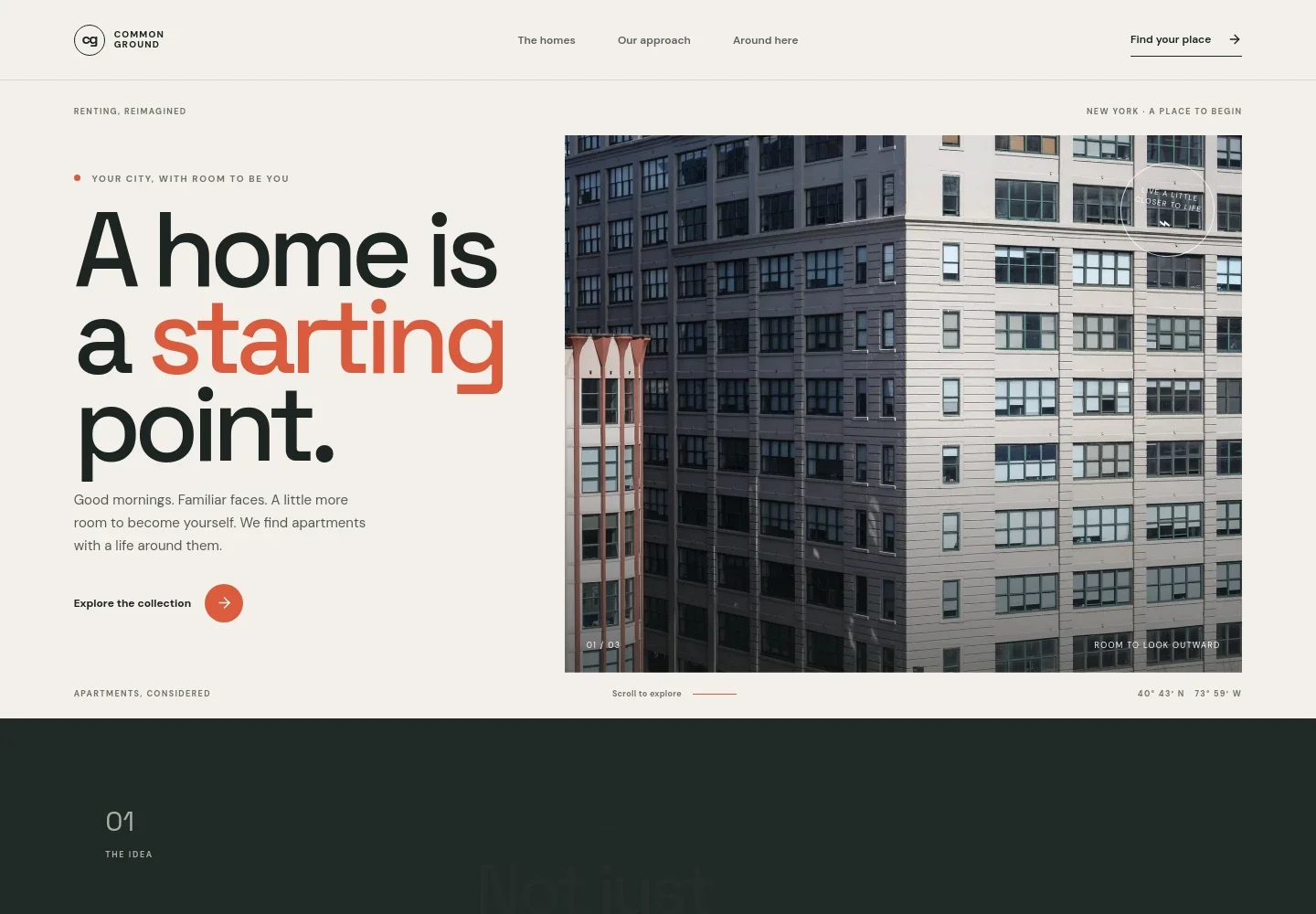 Apartment Rental Website Template