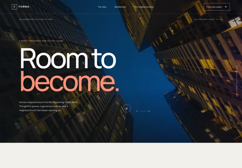 Apartment Website Template