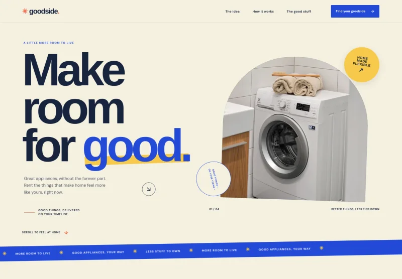 Appliance Rental Service Website Template