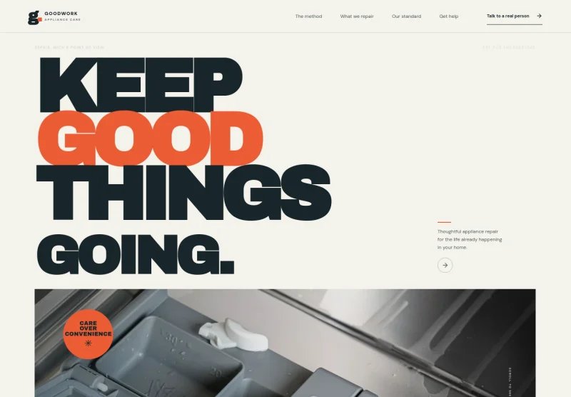 Appliance Repair Service Website Template
