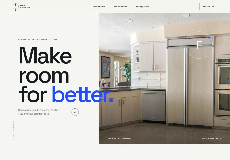 Appliances Website Template