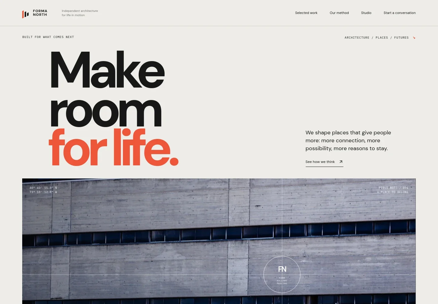 Architecture Website Template