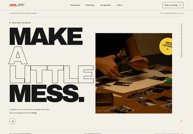Art And Craft Website Template