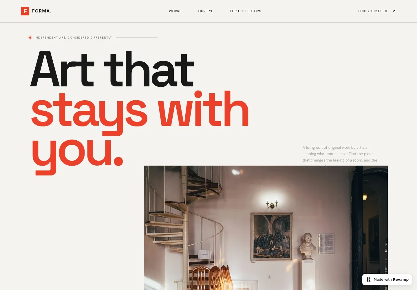 Art Ecommerce Website Template