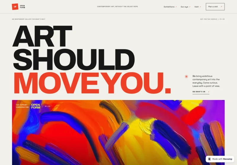 Art Gallery Website Template