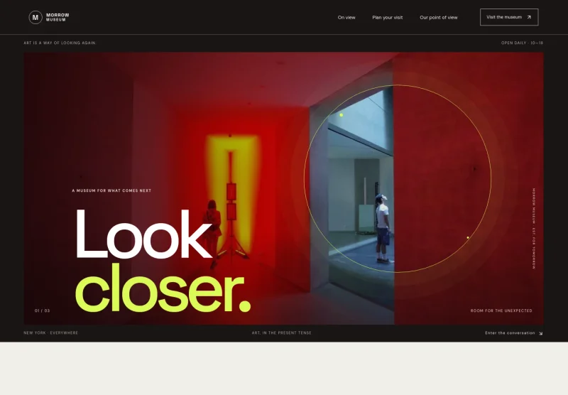Art Museum Website Template