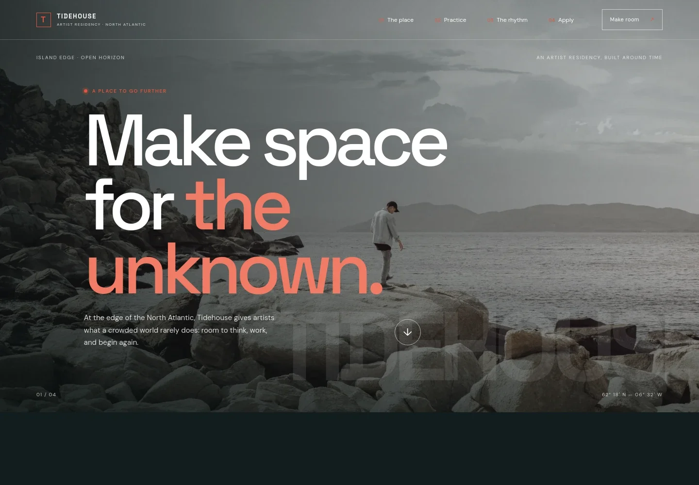 Art Residency Website Template
