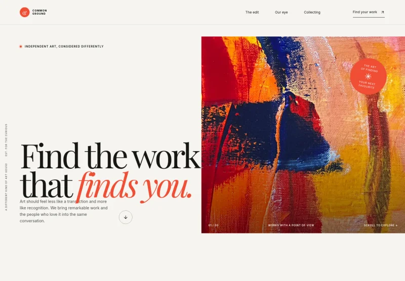 Art Sales Website Template
