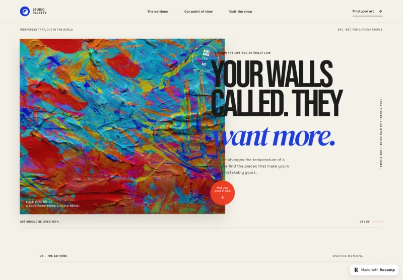 Art Store Website Template