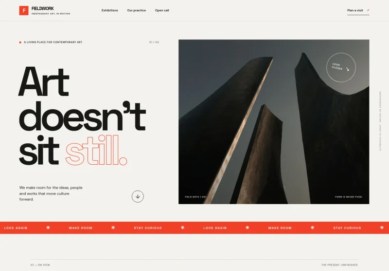 Art Website Template