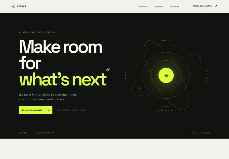 Artificial Intelligence Website Template