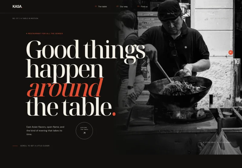Asian Restaurant Website Template