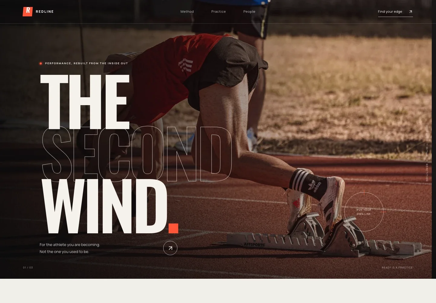 Athlete Website Template