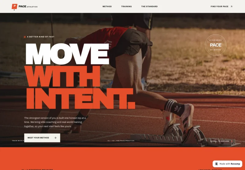 Athletics Website Template