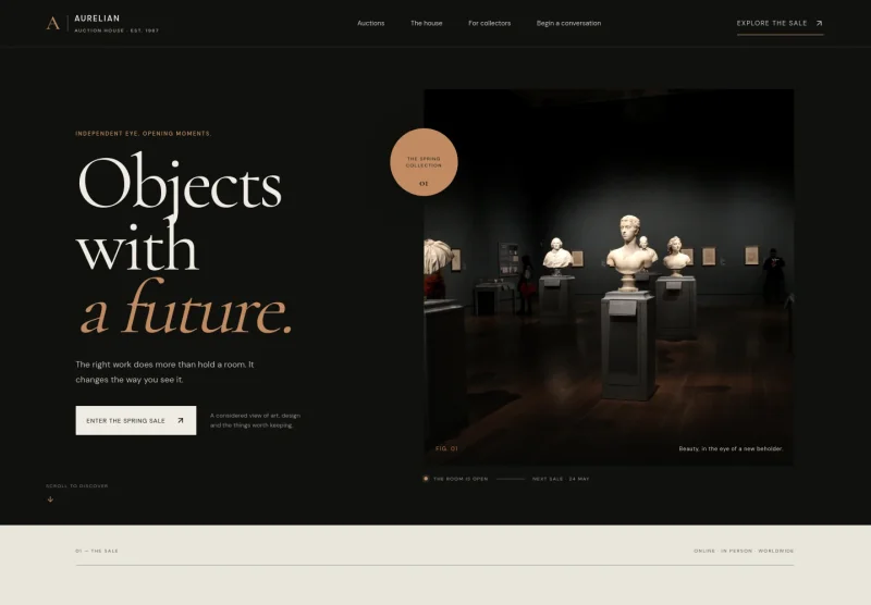 Auction House Website Template