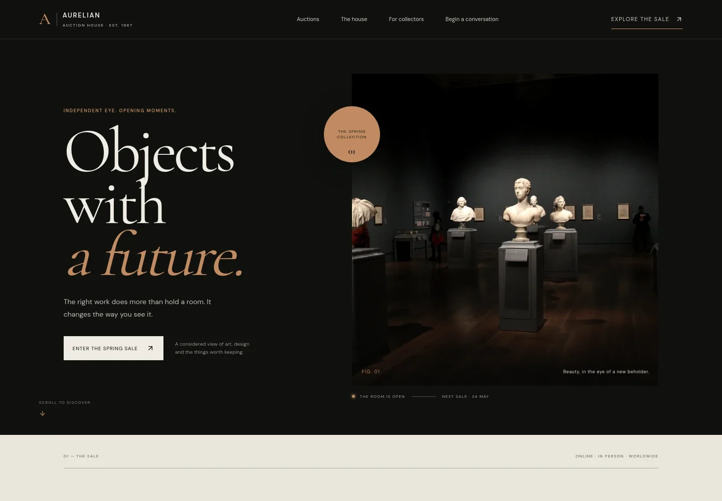 Auction House Website Template