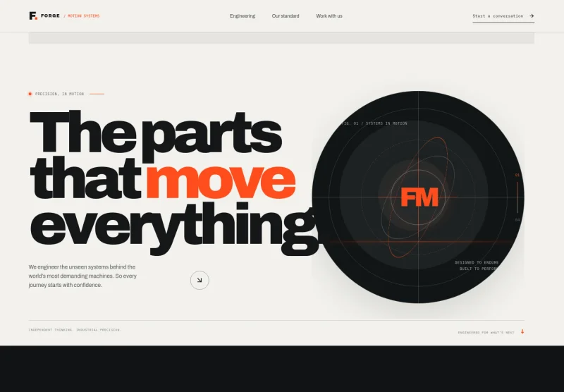 Auto Parts Manufacturer Website Template