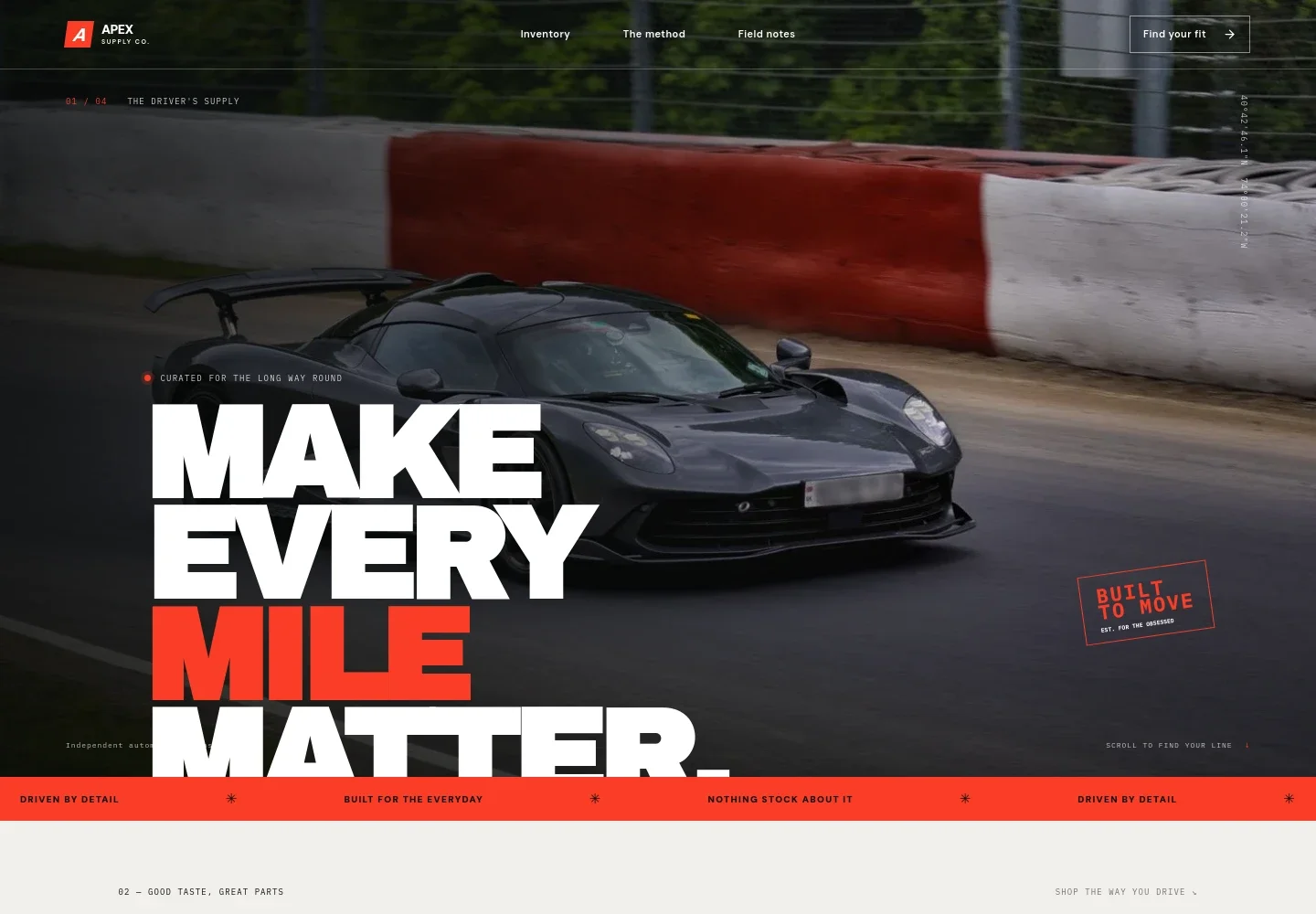 Automotive Ecommerce Website Template