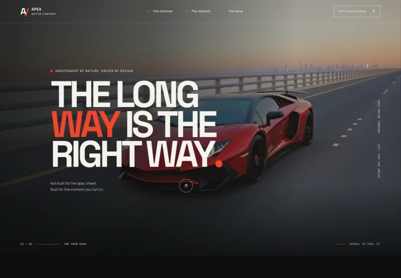 Automotive Website Template