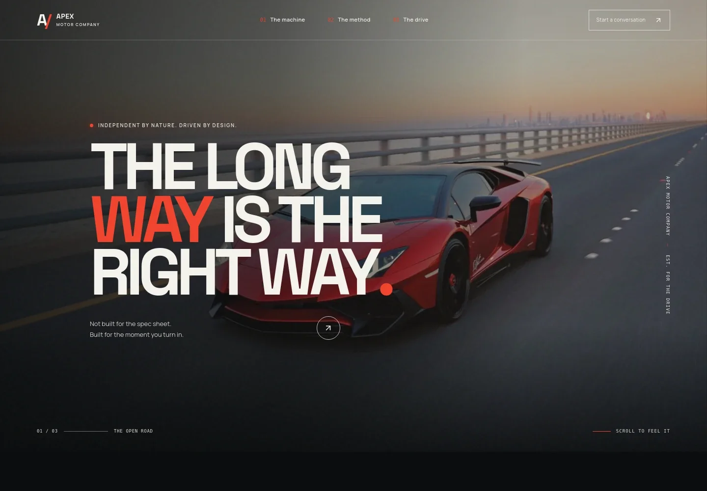 Automotive Website Template