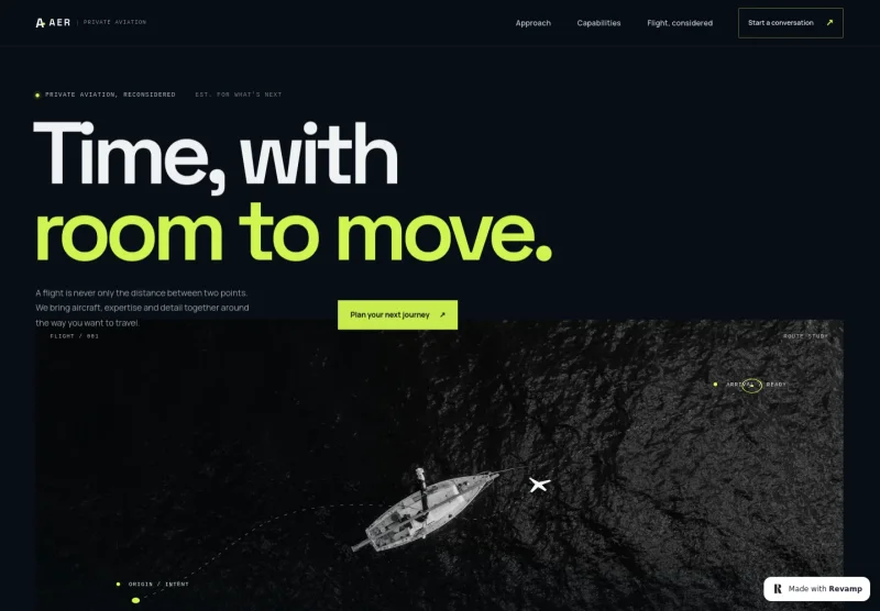 Aviation Website Template