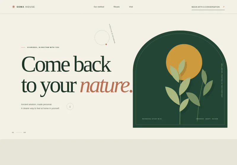 Ayurveda Website Template