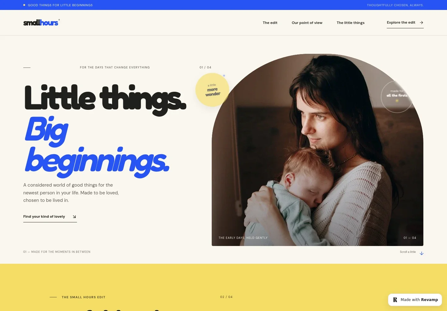 Baby Store Website Template